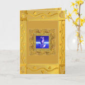 Het blauw nam in de Gouden Kaart van het Lijst toe (Gele Bloem)