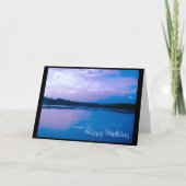 Het Blauw van bezinningen Kaart (Voorkant)