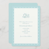 Het blauw van de Aankondiging van de Geboorte van (Voorkant / Achterkant)