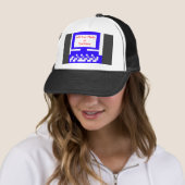 Het blauw van de Computer van de Afbeeldingen van Trucker Pet (In situ)