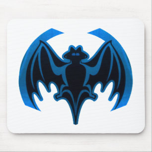 Het Blauw van de knuppel de Giften van Zazzle van  Muismat