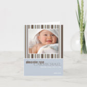 Het Blauw van de Strepen van de winter • De Aankondiging (Voorkant)