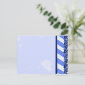 Het Blauw van de winter Briefkaart (Staand voorkant)