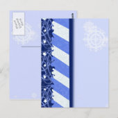 Het Blauw van de winter Briefkaart (Voorkant / Achterkant)