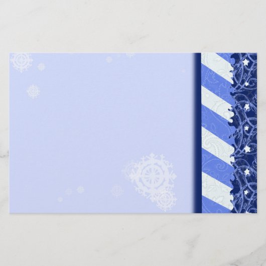 Het Blauw van de winter Briefpapier (Voorkant)