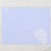 Het Blauw van de winter Flyer (Achterkant)
