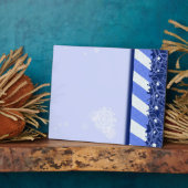 Het Blauw van de winter Fotoplaat (Zijkant)