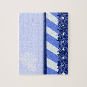 Het Blauw van de winter Legpuzzel