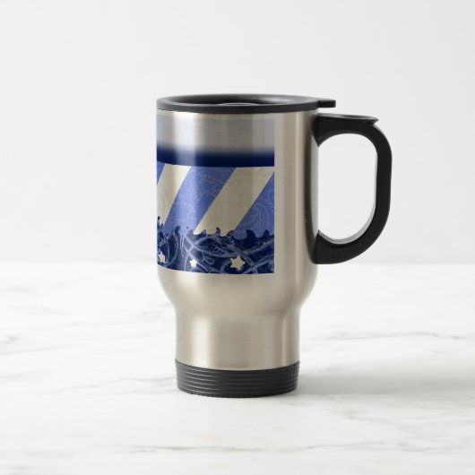 Het Blauw van de winter Reisbeker (Rechts)