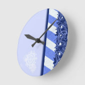 Het Blauw van de winter Ronde Klok (Hoek)