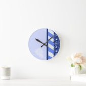 Het Blauw van de winter Ronde Klok (Huis)
