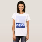 Het Blauw van de winter T-shirt (Voorkant volledig)