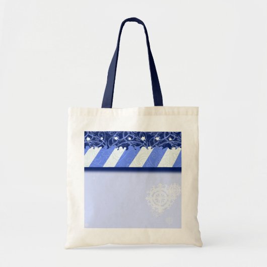 Het Blauw van de winter Tote Bag (Voorkant)
