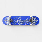Het Blauw van het Dek van het Skateboard van de ro (Horizontaal)