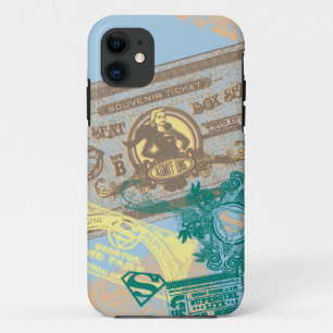 Het Blauw van Logeplaats van Supergirl iPhone 11 Hoesje