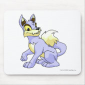 Het Blauw van Lupe Muismat (Voorkant)