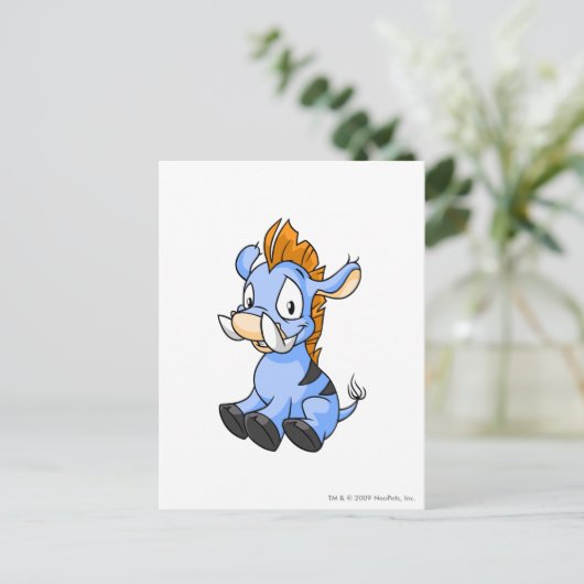 Het Blauw van Moehog Briefkaart (Staand voorkant)