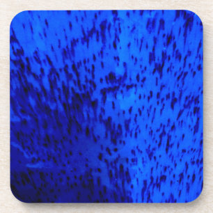 Het Blauwe Aardewerk van het kobalt Onderzetter