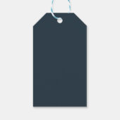 Het blauwe anker | Bruiloft Dank je WEL GUNST Cadeaulabel (Achterkant)