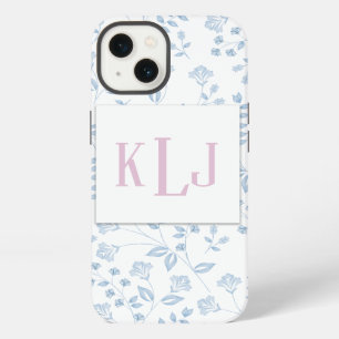 Het blauwe Bloemen, Taaie Hoesje van de Telefoon iPhone 13 Hoesje