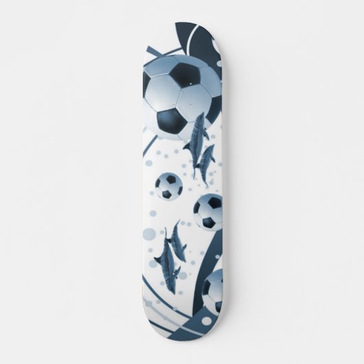 Het blauwe dolfijnenskateboard skateboard (Voorkant)