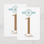 Het blauwe en goudbruine Roos van de Bindingstabel Kaart (Voorkant / Achterkant)