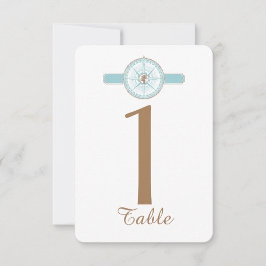 Het blauwe en goudbruine Roos van de Bindingstabel Kaart (Voorkant)