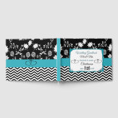 Het blauwe en zwarte Hearts Weddenschap Gastenboek (Volledig)