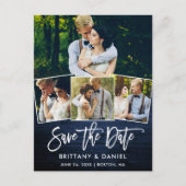 Het Blauwe Hood van het Manuscript van de borstel  Briefkaart (Voorkant)