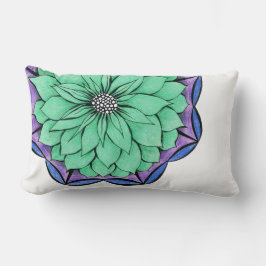 Het BLAUWE Hoofdkussen van Lubar van POINSETTIA Kussen