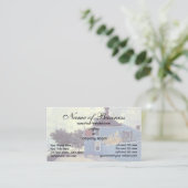 Het Blauwe Huis in Zaandam door Claude Monet Visitekaartje (Staand voorkant)