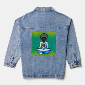 Het blauwe licht van de bescherming denim jacket