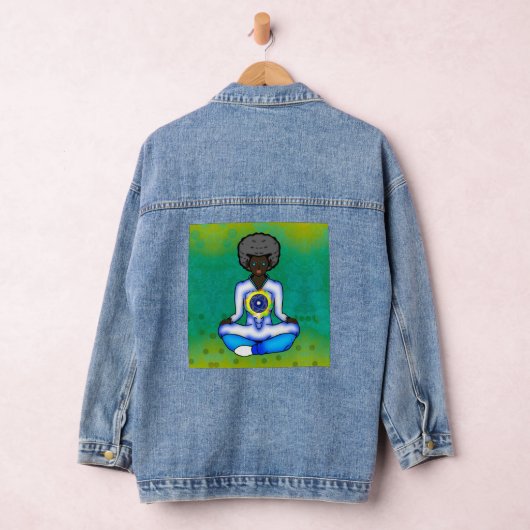 Het blauwe licht van de bescherming denim jacket (Hangar)