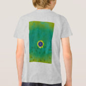 Het blauwe licht van de bescherming Tri-Blend shirt (Achterkant)