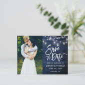 Het blauwe Manuscript van de Borstel van de Rood v Briefkaart (Staand voorkant)