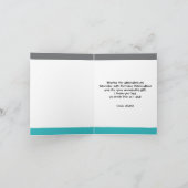 Het blauwe Monster dankt u Bedankkaart (Binnen)