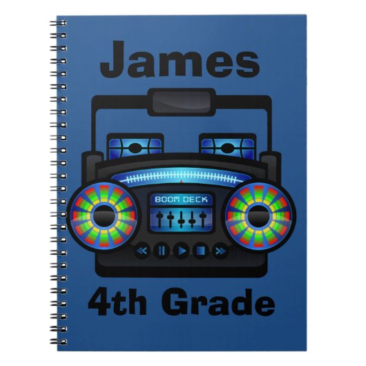 Het Blauwe Notitieboekje van de Douane van de Doos Notitieboek (Voorkant)