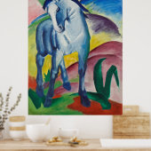 Het blauwe paard van Marc Poster (Keuken)