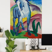 Het blauwe paard van Marc Poster (Thuiskantoor)