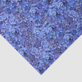 Het blauwe papieren zakdoekje van de Hydrangea Tissuepapier (Detail)
