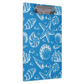 Het blauwe Patroon van het Strand Klembord (Rechts)