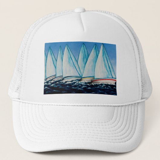 Het Blauwe Pet van de regatta (Voorkant)
