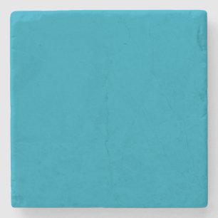 Het blauwe Plastic Duurzame Aanvullen van de Kleur Stenen Onderzetter