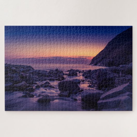Het Blauwe Uur Schilderachtig Legpuzzel (Horizontaal)