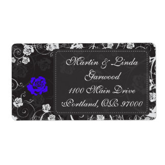 Het Blauwe Verschepende Etiket van de schemer v2