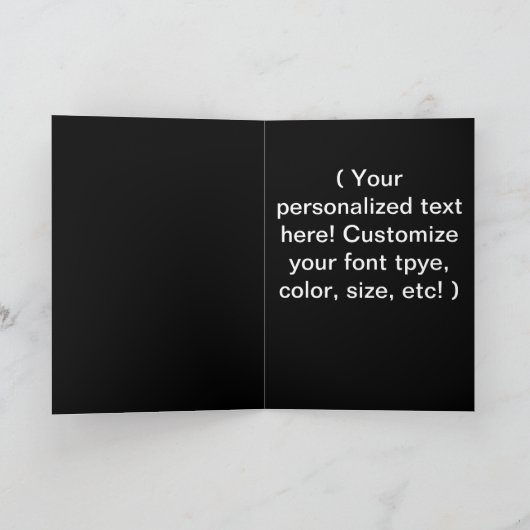 Het blauwe Vliegende Insect van de Vlinder Kaart (Binnen)