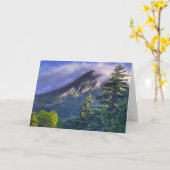 Het blauwe Wenskaart van het Brede rijweg met mooi Kaart (Gele Bloem)