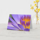 Het Blauwe Wenskaart van Vesta Kaart (Gele Bloem)