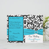 Het Blauwe, Witte en Zwarte Programma van de Weddi (Staand voorkant)