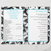 Het Blauwe, Witte en Zwarte Programma van de Weddi (Achterkant)